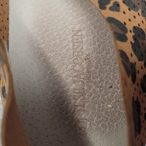 Ilse Jacobsen | Leopard Print Tulip Perforated Slip-on Shoes - Picture 8 of 11